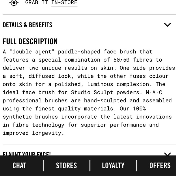 BRAND NEW MAD 127S SPLIT FIBRE FACE BRUSH - Picture 5 of 6